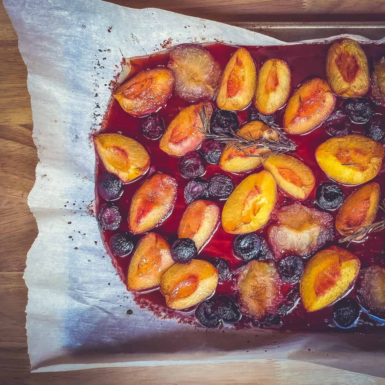 Stone Rotee Food Easy Roasted Stone Fruit: A Most Delicious Recipe - Gimme From Scratch