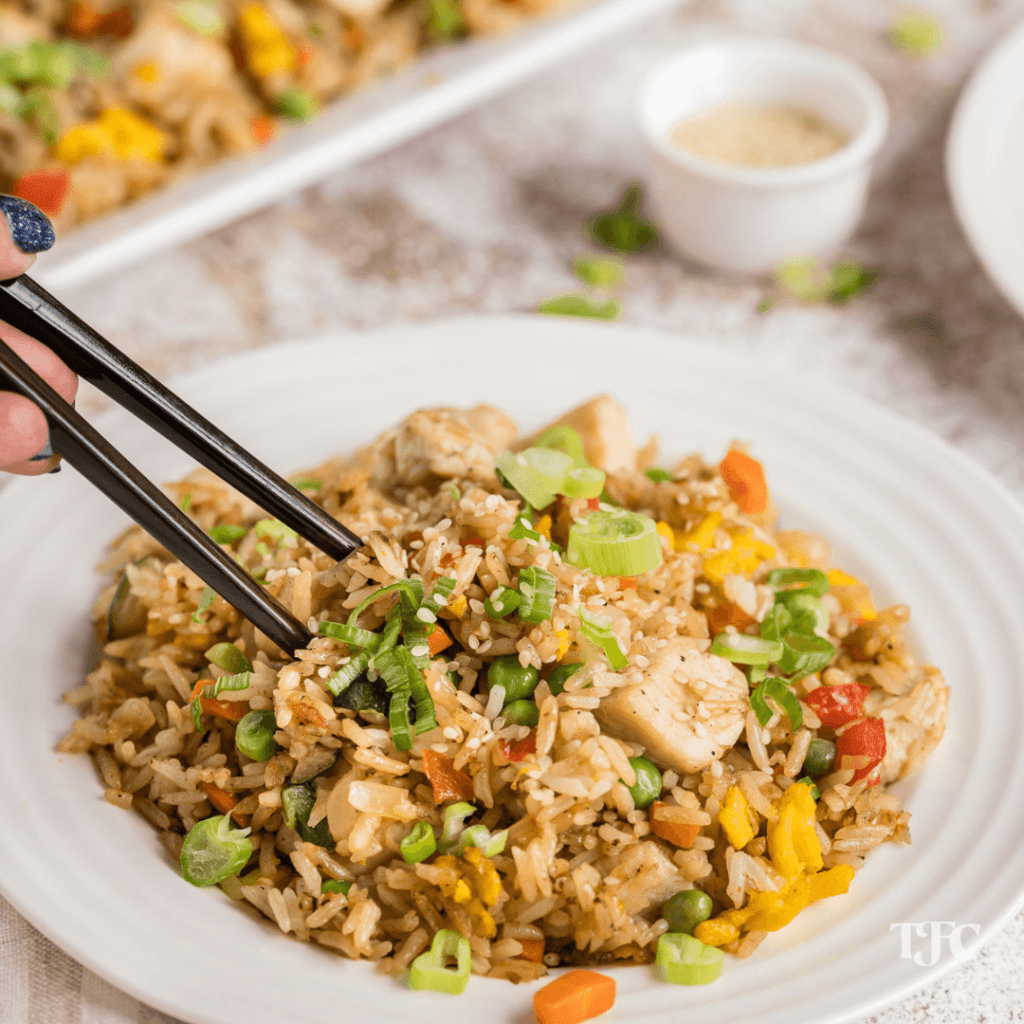 hibachi chicken fried rice recipe blackstone