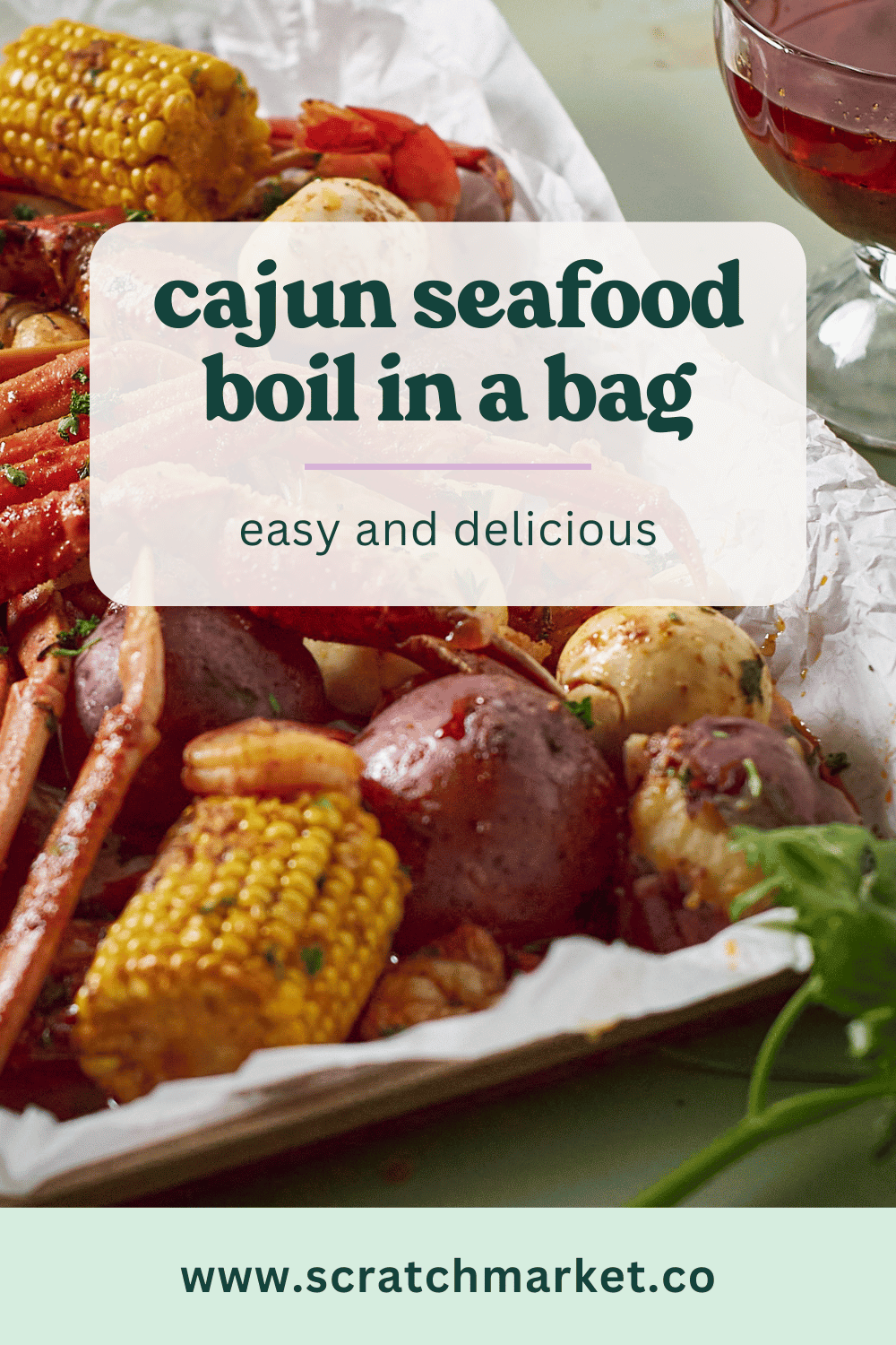 Cajun Seafood Boil in a Bag Plus Stovetop Instructions Gimme From Scratch