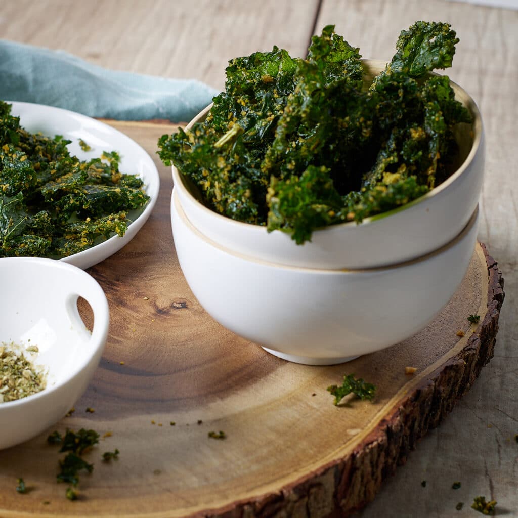 Green Goddess Dehydrated Kale Chips