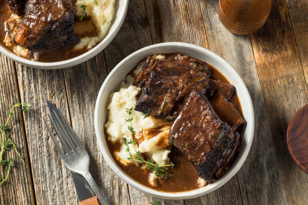Braised Beef Short Ribs With No Wine