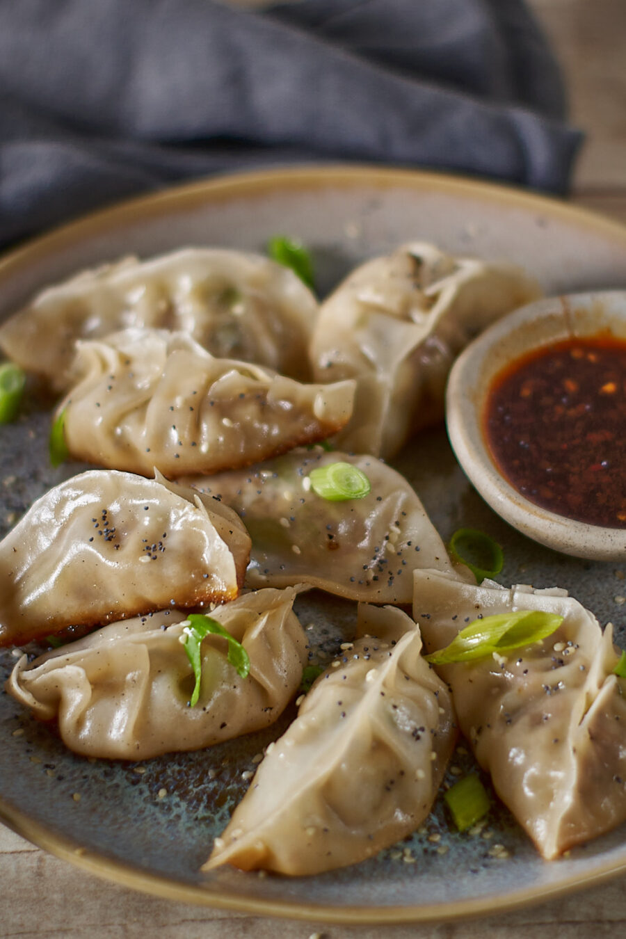 Best Pan Fried Gyoza Recipe (Japanese Pork Dumplings) - Gimme From Scratch