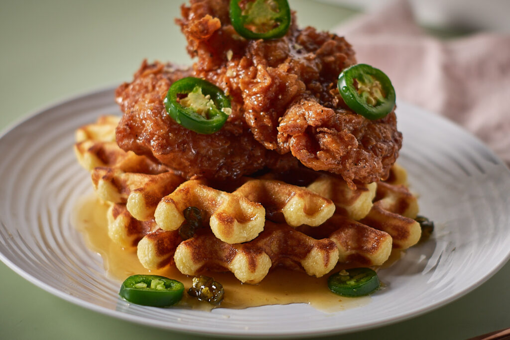fried chicken and waffles recipe