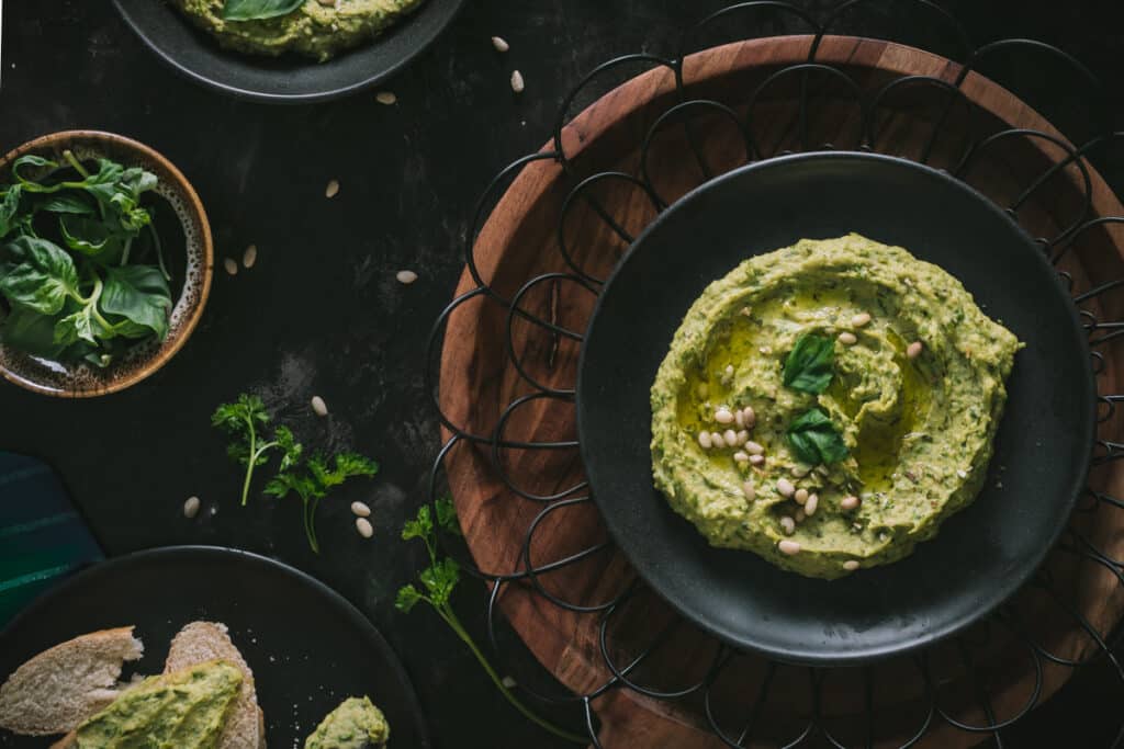 Easy Green Goddess Hummus Recipe