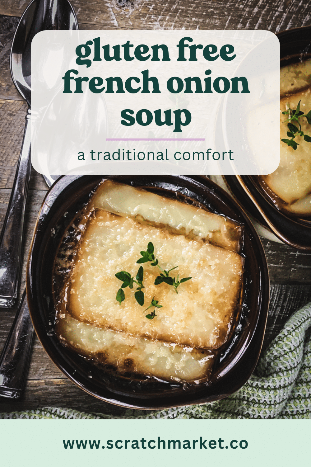 Easy Gluten Free French Onion Soup - Gimme From Scratch