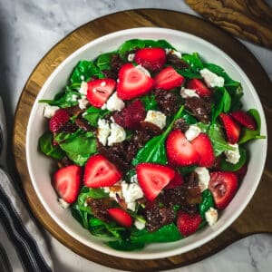 bacon dressing for spinach salad recipe