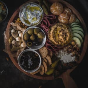 mediterranean charcuterie board