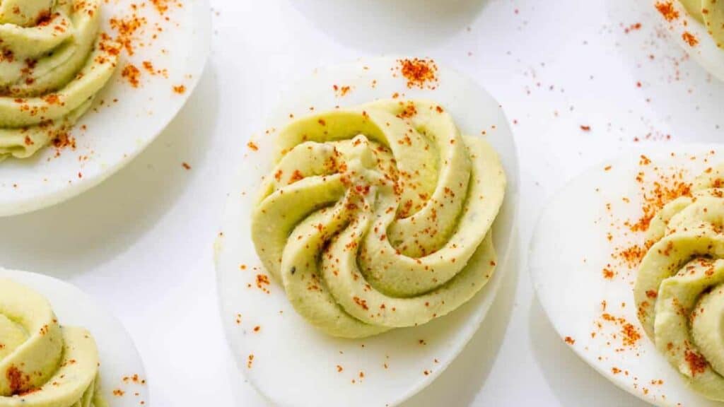 Avocado Deviled Eggs by Healthy Fitness Meals