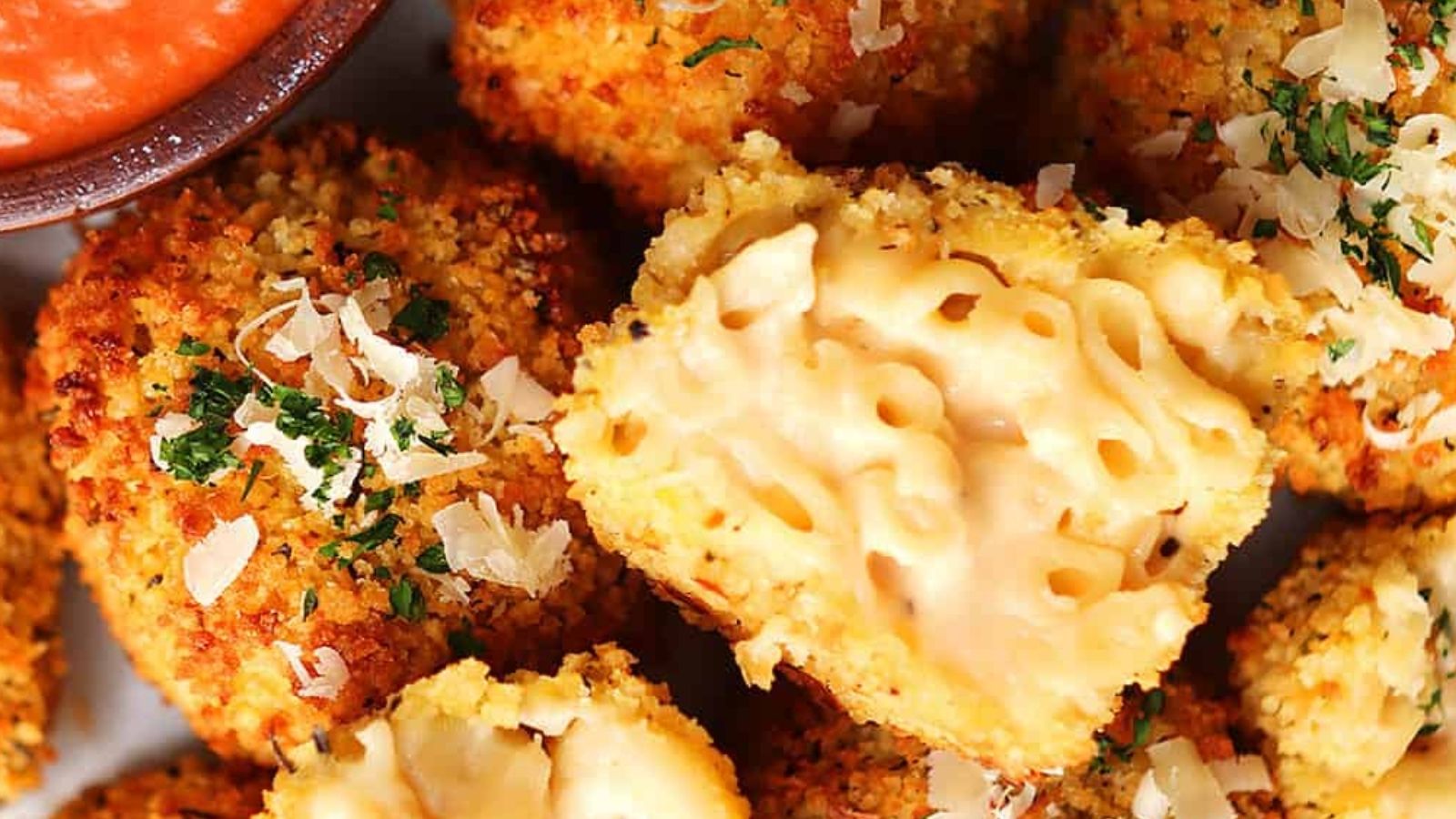 Cheesecake Factory Air Fryer Fried Macaroni and Cheese Balls by Air Fryer at Tiffany's