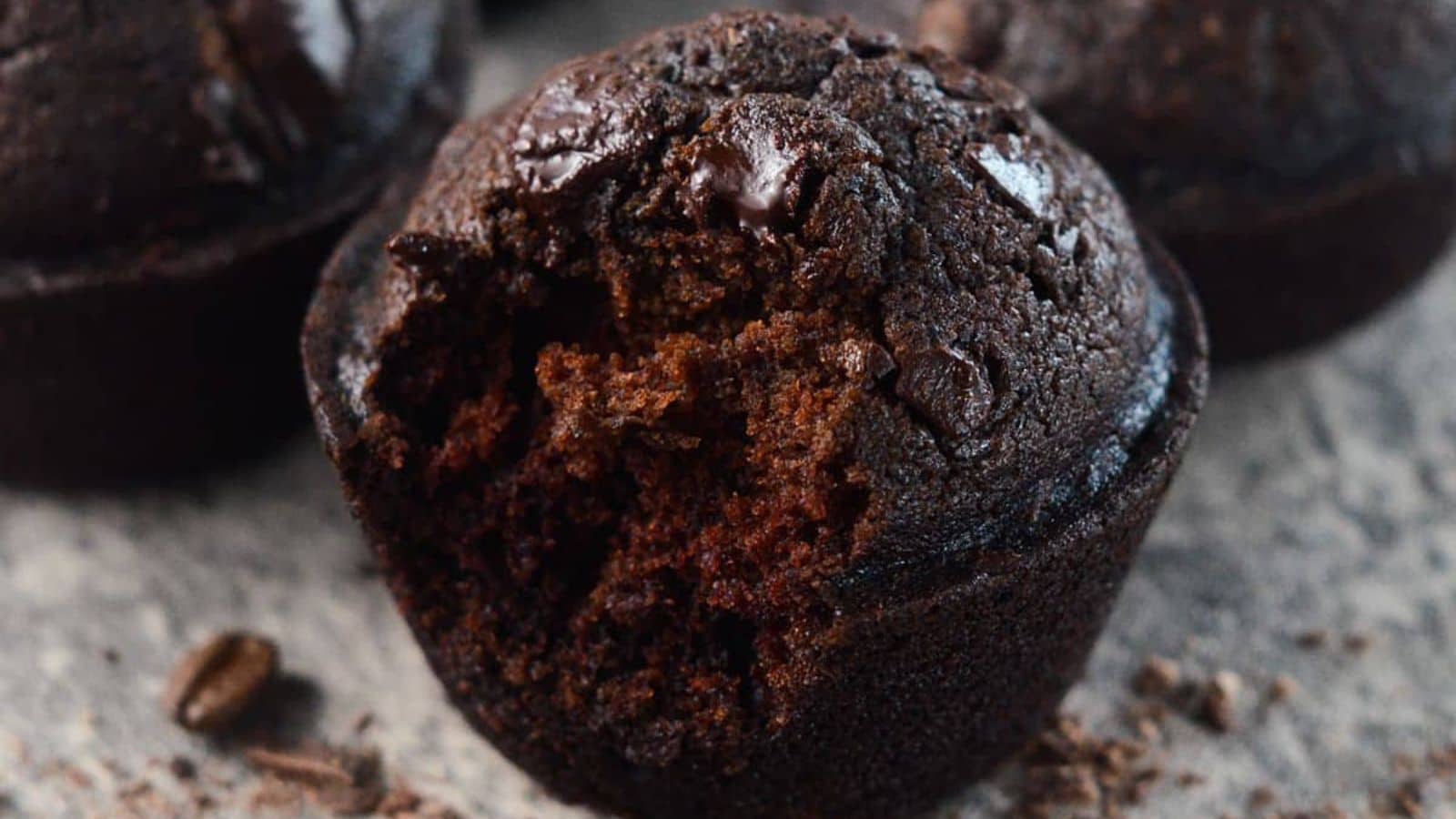 Decadent Double Chocolate Espresso Muffins by Naturallie Plant Based