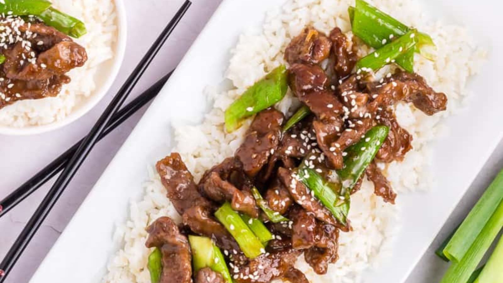 Mongolian Beef by She's Not Cookin'