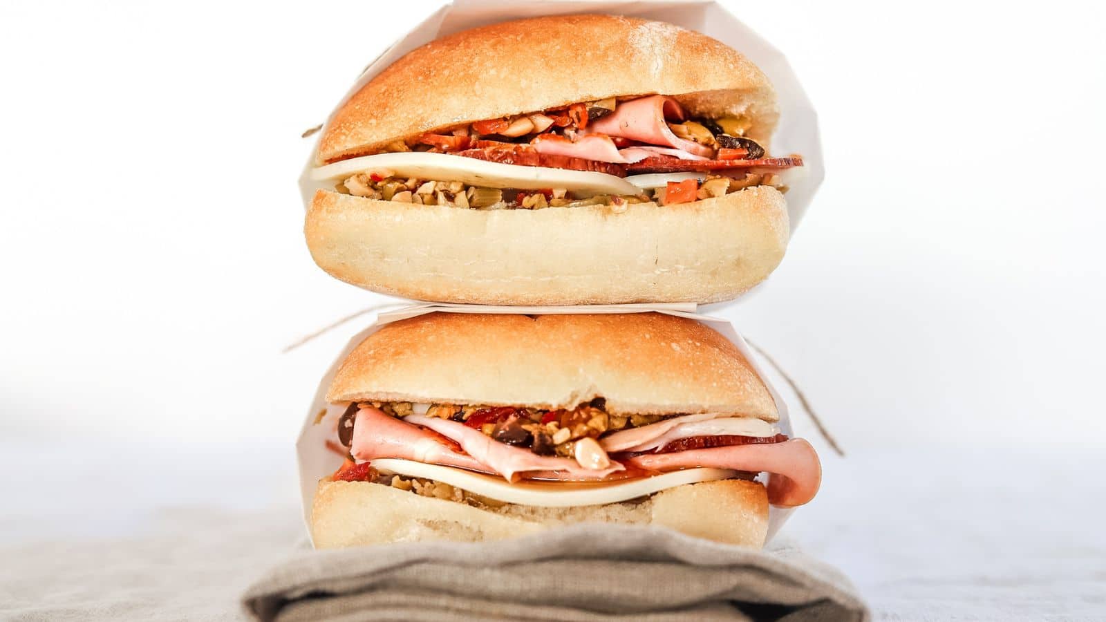 Classic Muffuletta with Olive Salad by Sabrina Currie