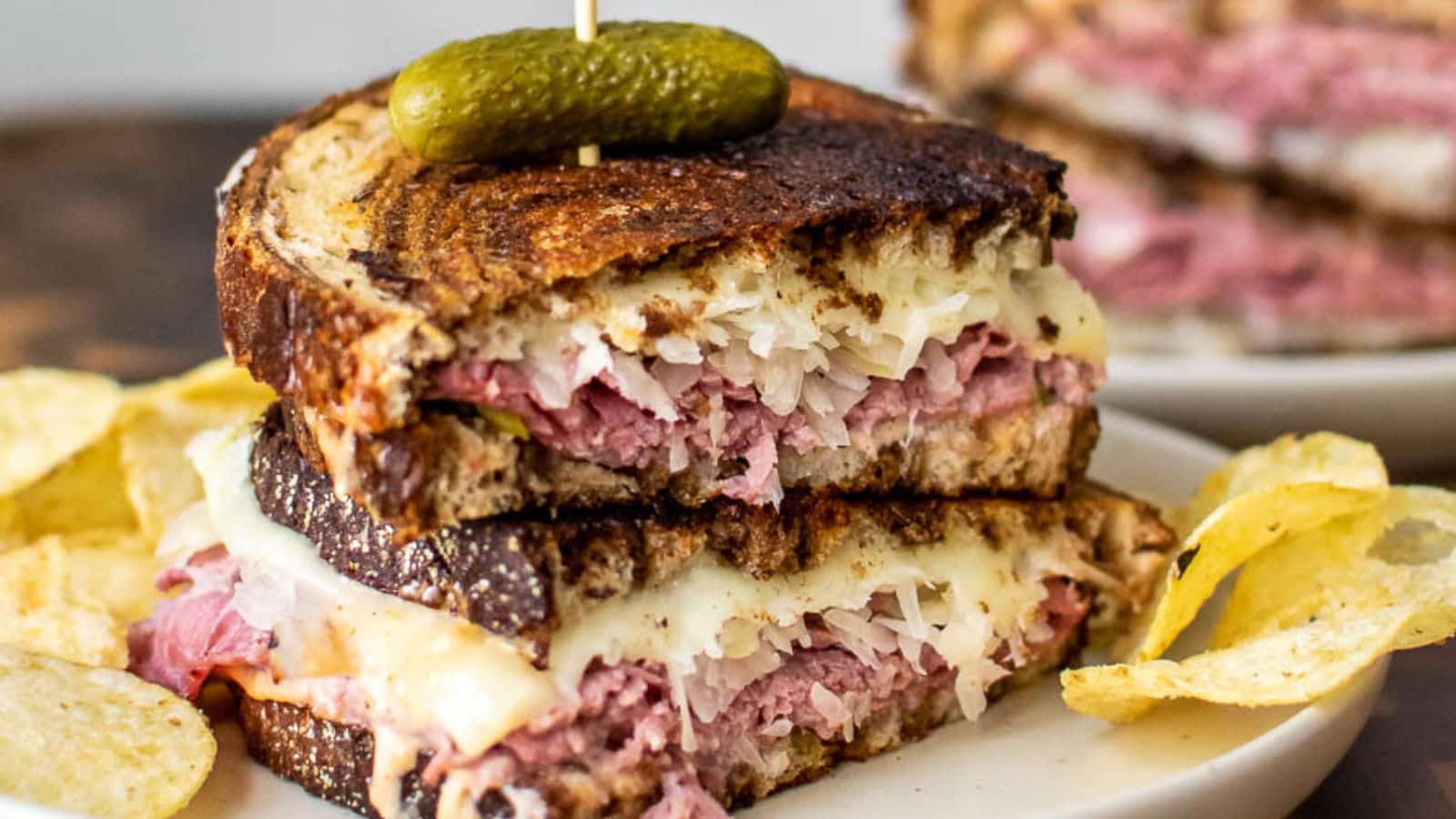 Classic Reuben Sandwich by Carolyn's Cooking