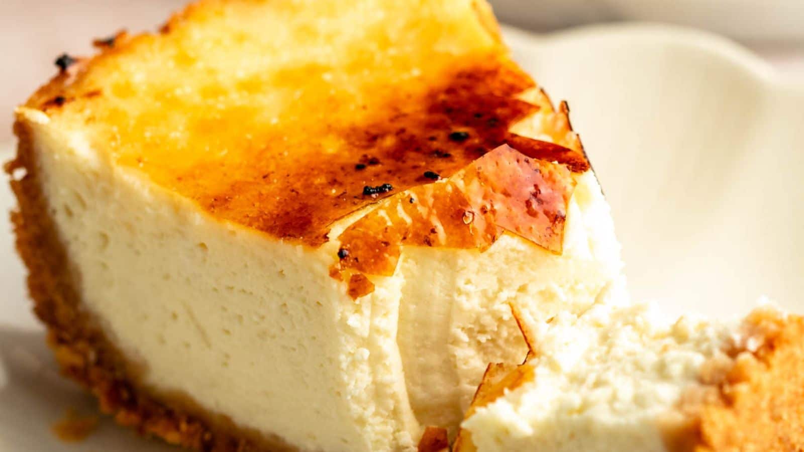 Creamy Creme Brulee Cheesecake by Rich and Delish