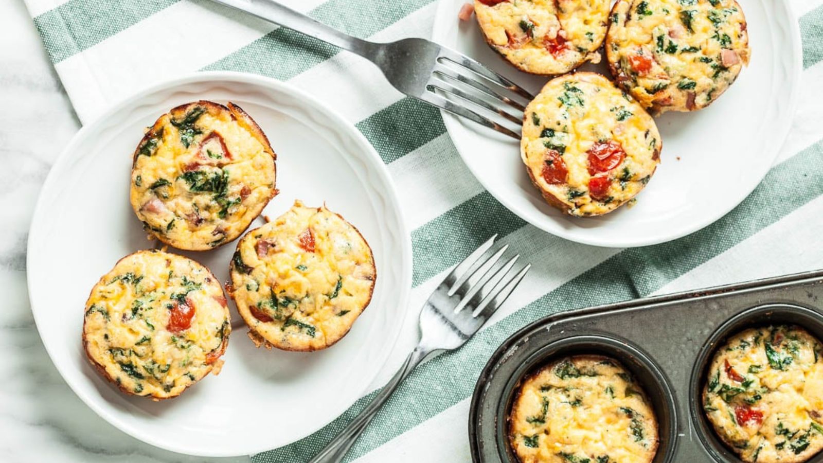 Muffin Pan Mini Quiche by Chew Out Loud
