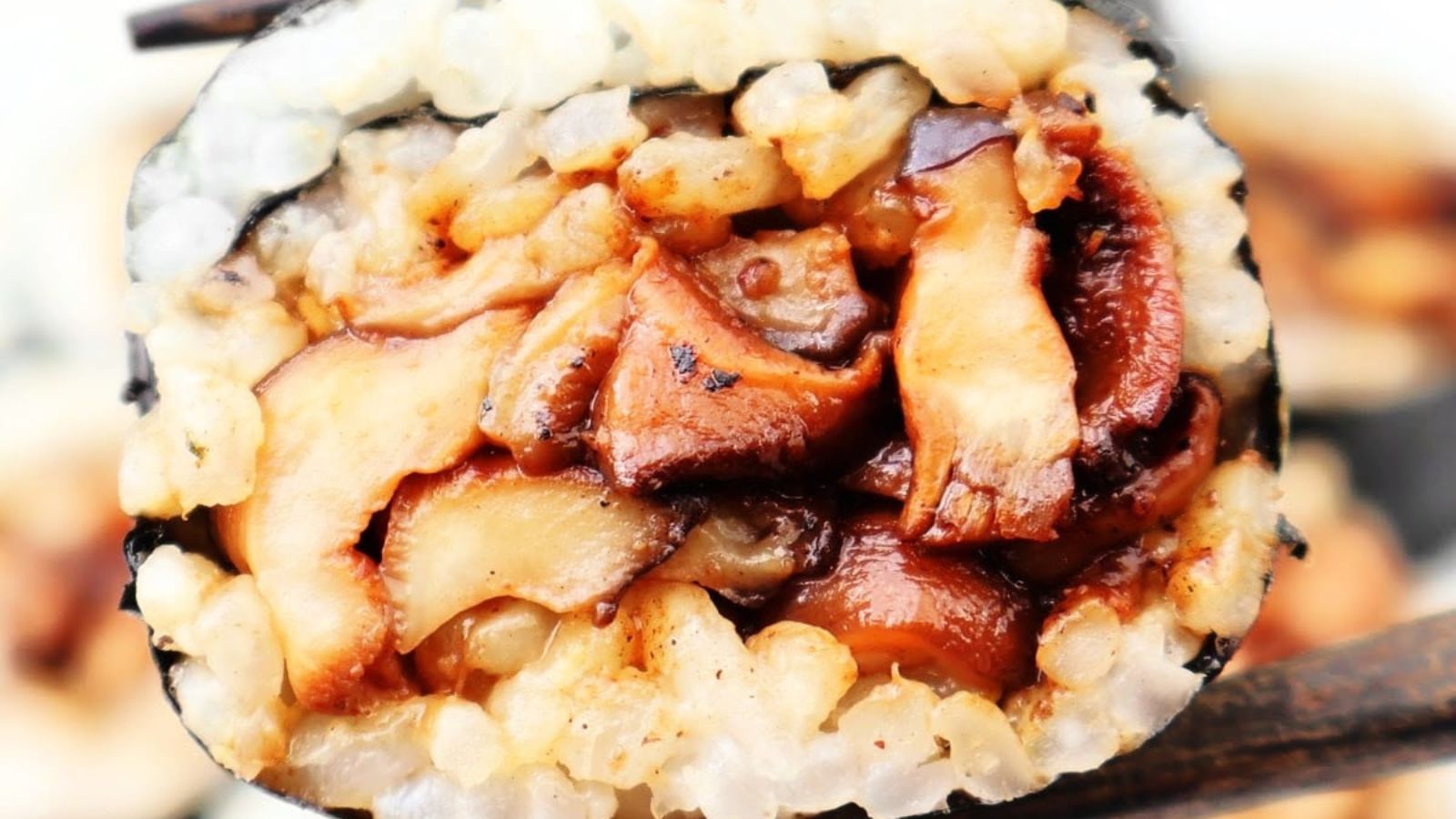 Mushroom Sushi by This Wife Cooks