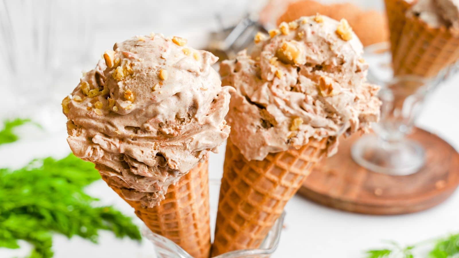 Vegan Carrot Cake Ice Cream by The All Natural Vegan