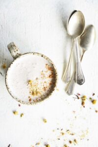 Cozy Chamomile Tea Latte by An Edible Mosaic FI