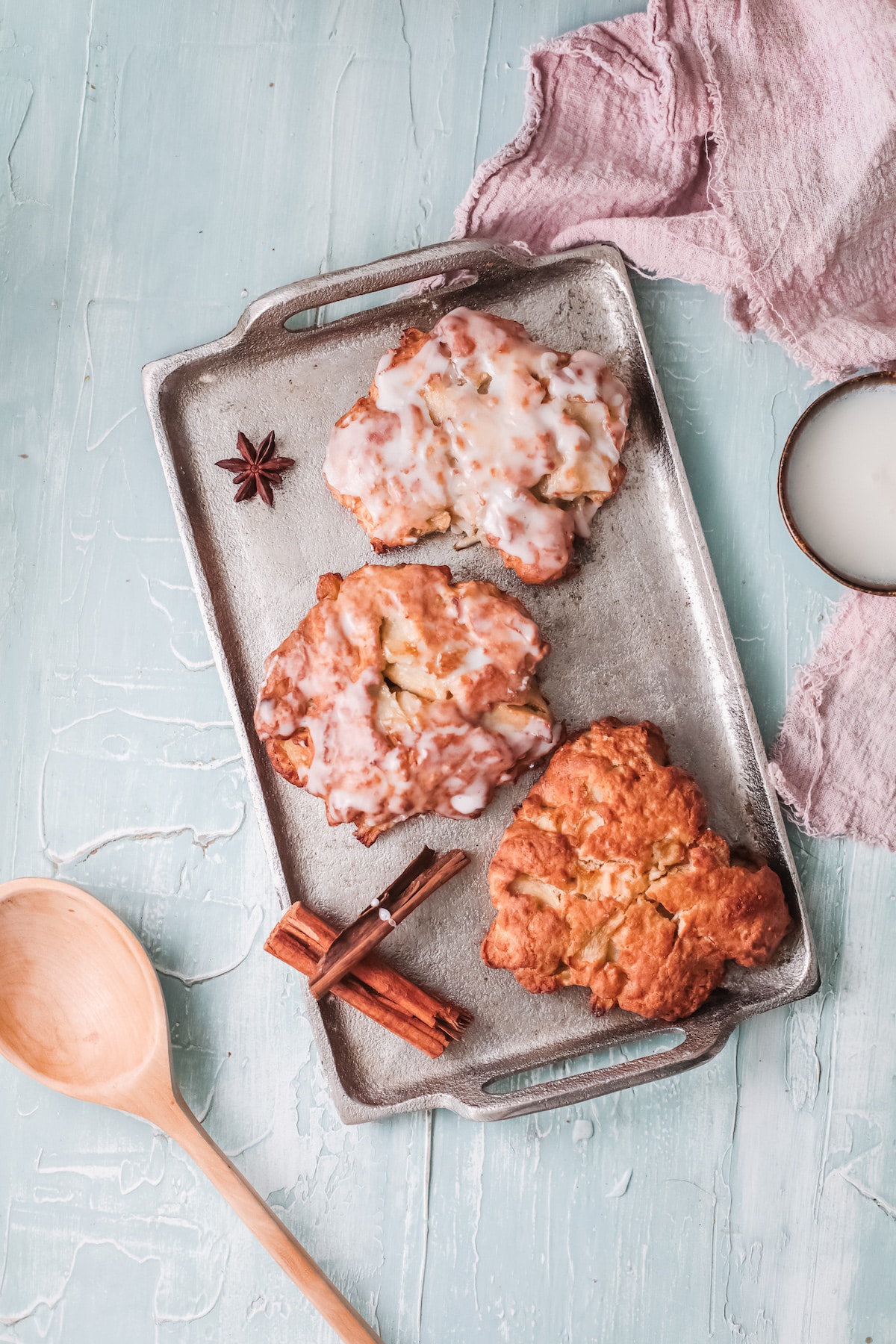 Air Fryer Apple Fritters by Recipes From A Pantry