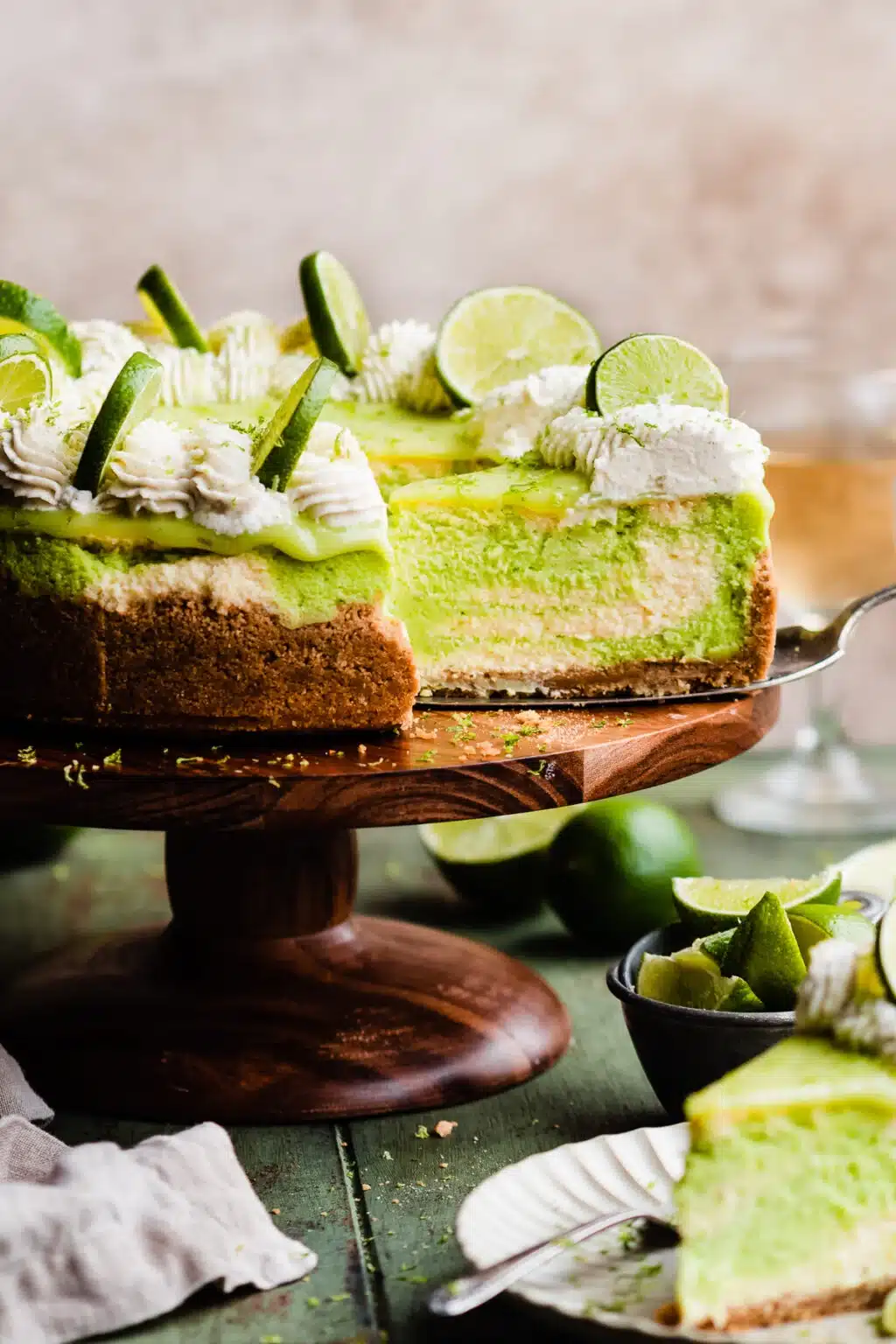 Key Lime Pie Cheesecake by Blue Bowl Recipes