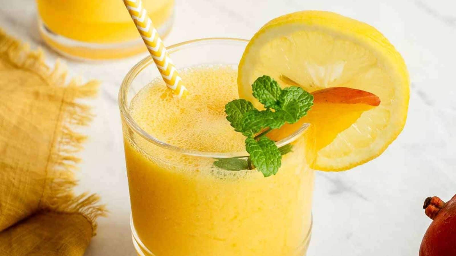 Mango Lemonade by Dessert for Two