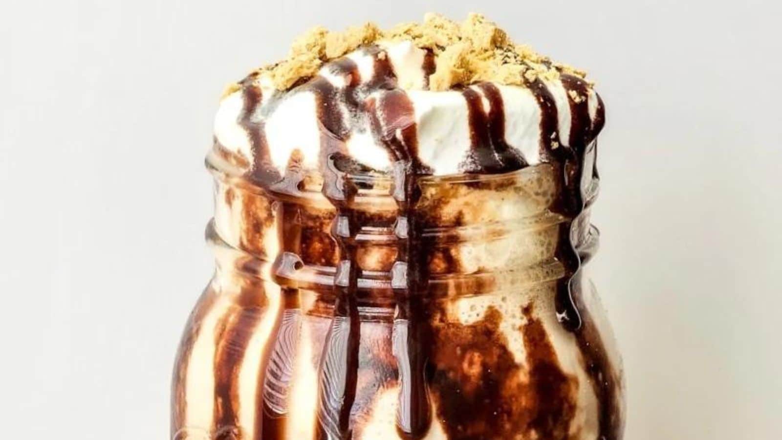 S’mores Frappuccino by Dancing Through the Rain