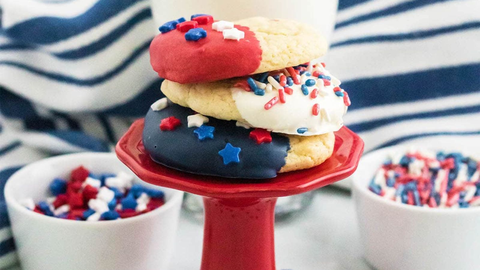 13 Fourth of July Cookie Recipes for a Star Spangled Celebration 4th of July Cake Mix Cookies by Princess Pinky Girl