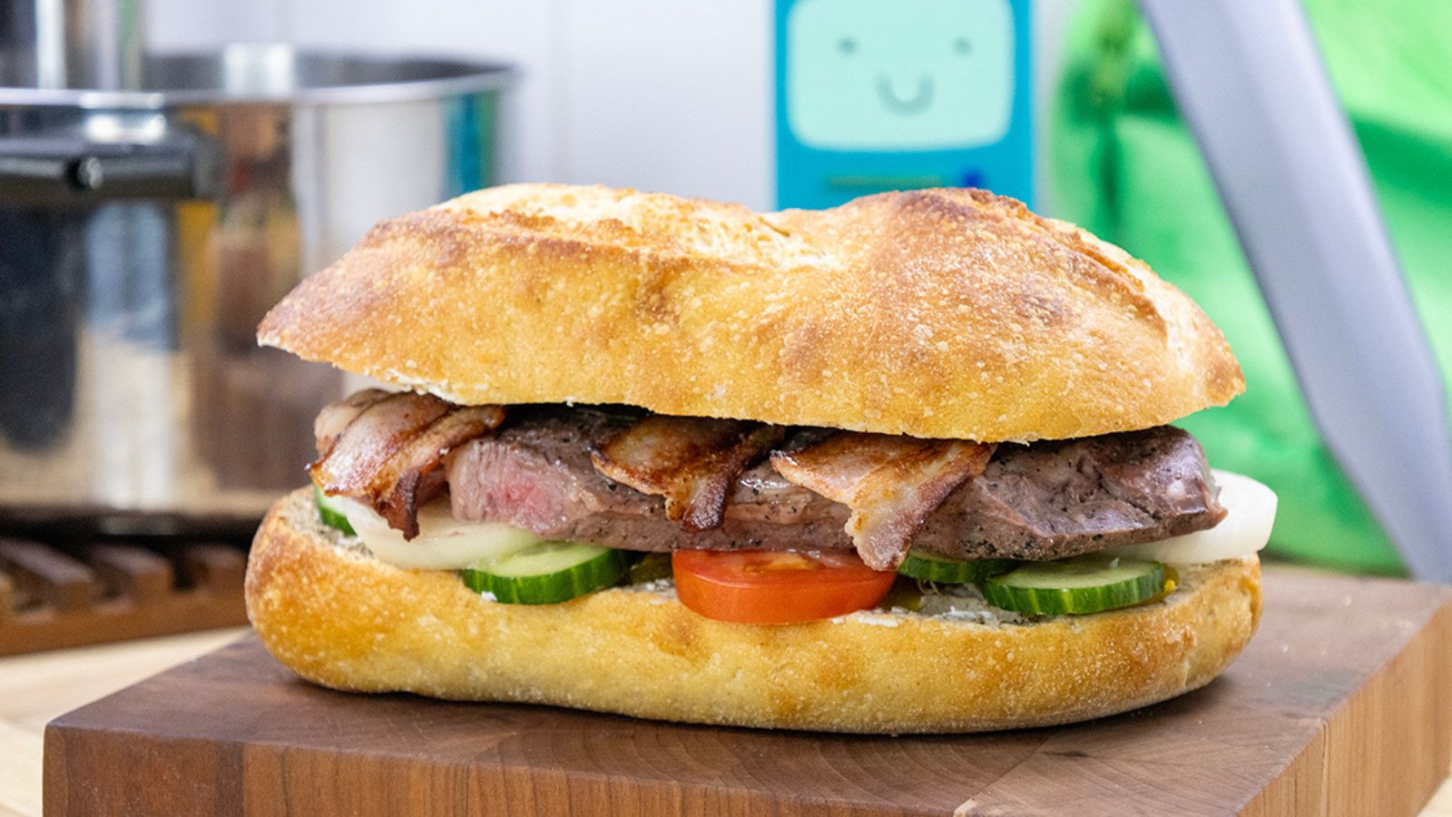 From Small Screen to Big Flavors: 14 TV Recipes Worth Breaking the Fourth Wall Adventure Time Jake’s Perfect Sandwich by The Starving Chef