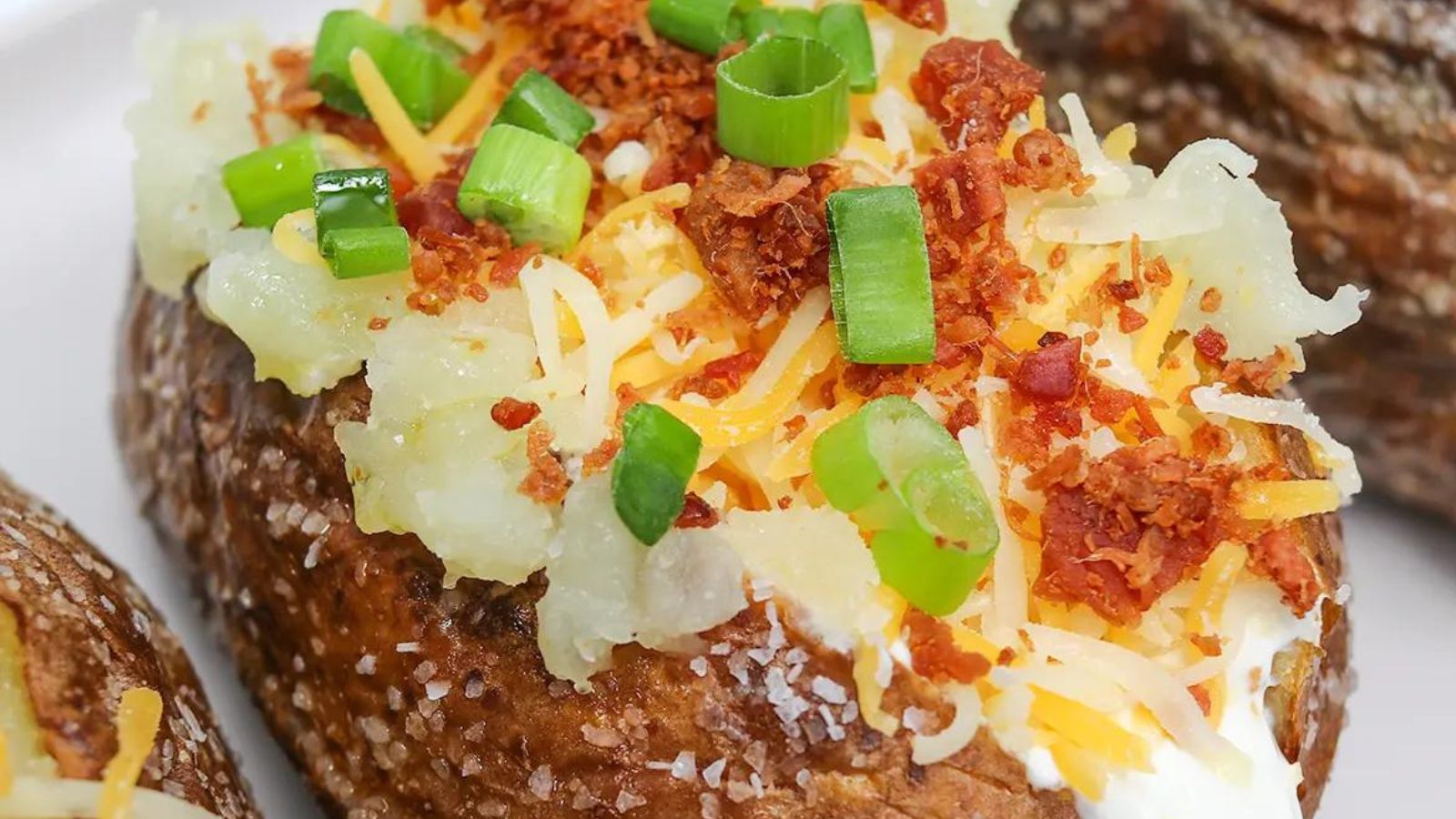 All Eyes on These 21 Irresistible Baked Potatoes Air Fryer Loaded Baked Potatoes by Munchy Goddess