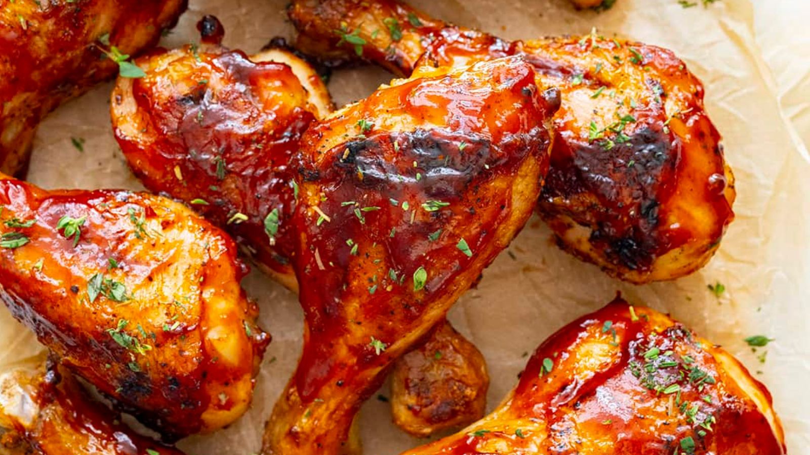 Host the Ultimate Fourth of July Cookout with These 28 Last Minute BBQ Recipes BBQ Chicken Legs by Wholesome Yum