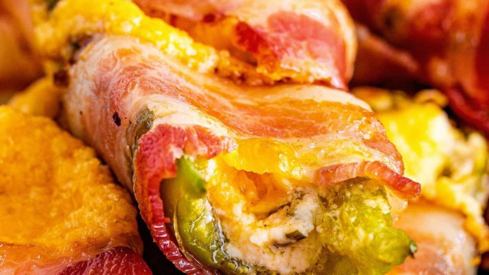 Bacon Wrapped Jalapeno Poppers by Homemade Hooplah