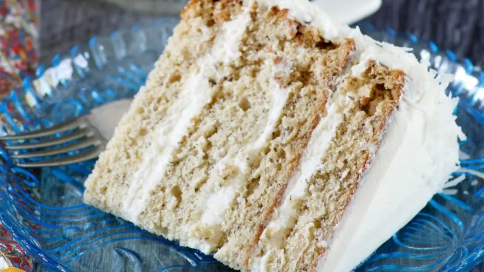 Banana Layer Cake with Fluffy Southern Frosting by Cooking with Carlee