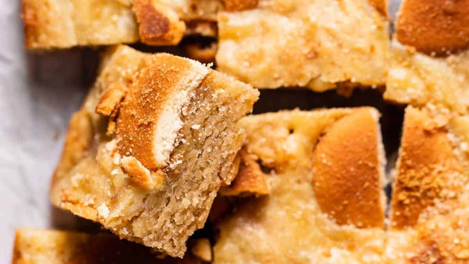 Banana Pudding Brownies by Cambrea Bakes