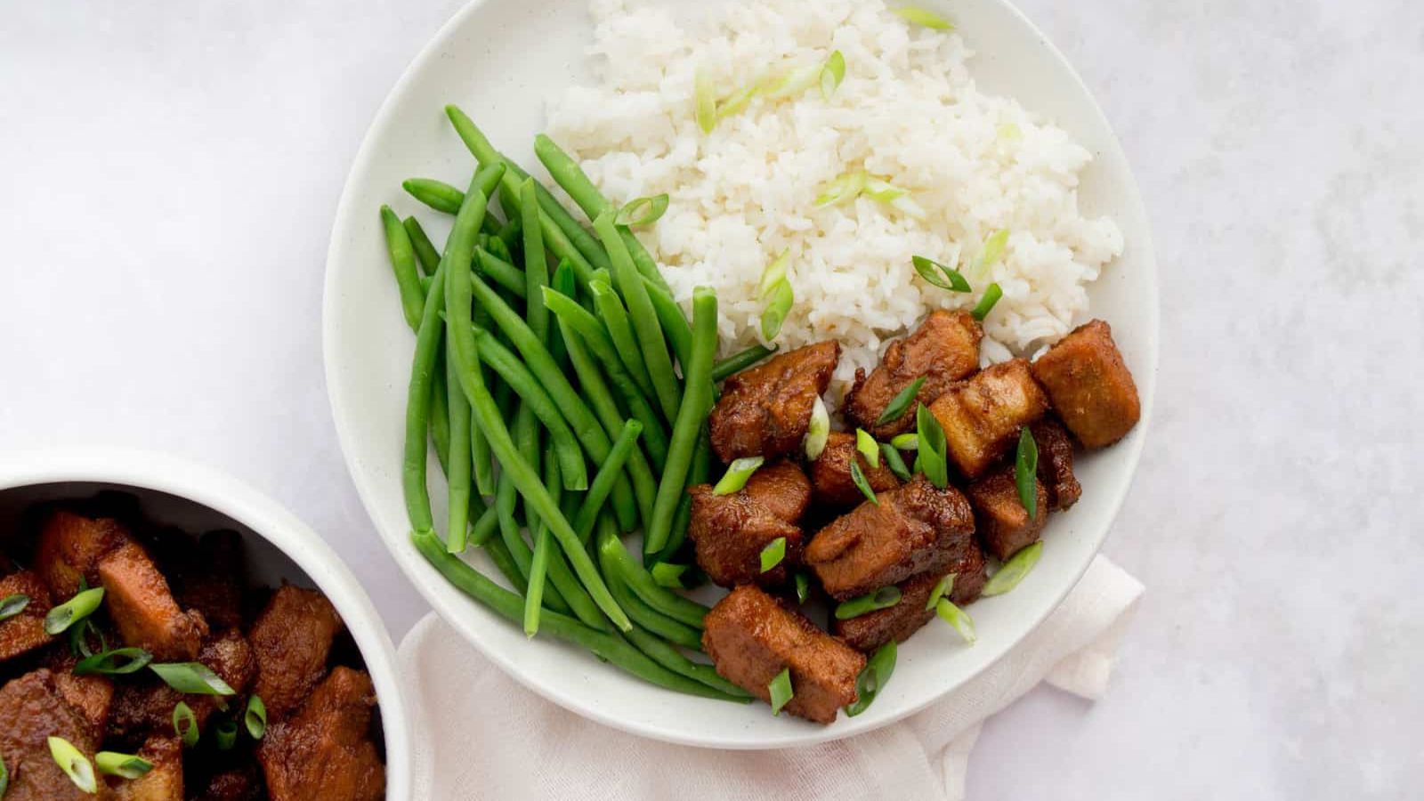 Braised Garlic and Soy Pork by Dizzy, Busy and Hungry