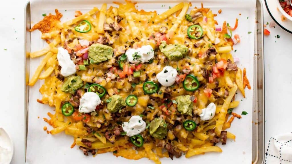 Carne Asada Fries by The Forked Spoon