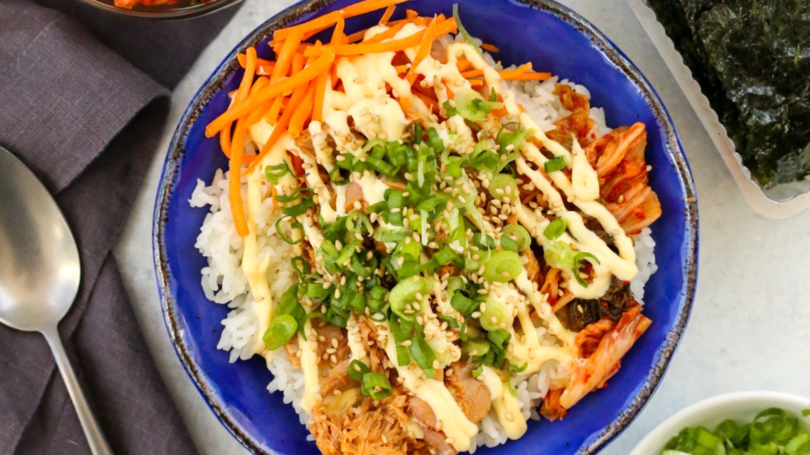 Chamchi Deopbap: Korean Tuna Rice Bowl Recipe by Sweet Smart Nutrition