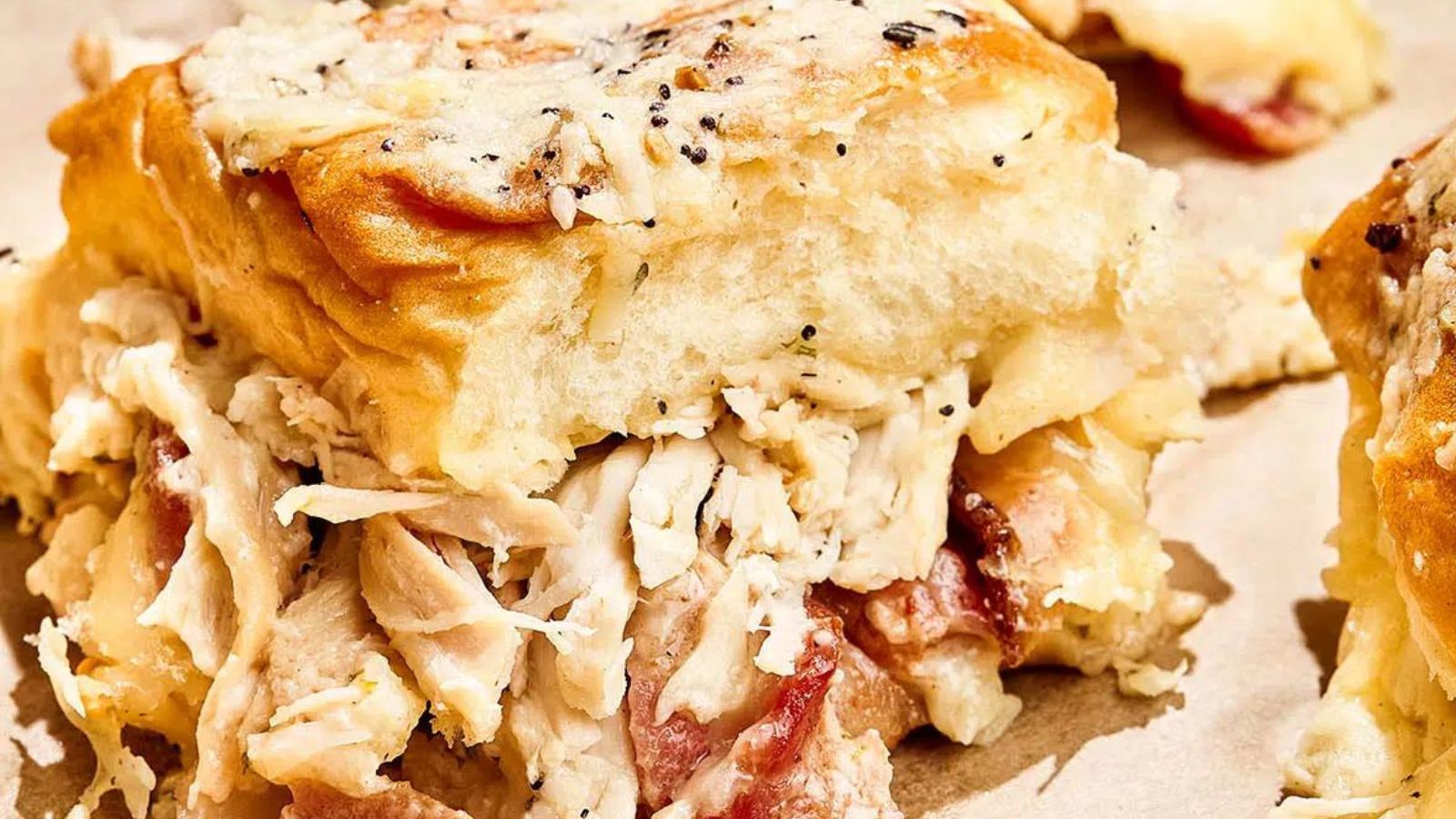 Small But Mighty: 21 Slider Recipes That Pack a Punch Chicken Bacon Ranch Sliders by Kelly Neil