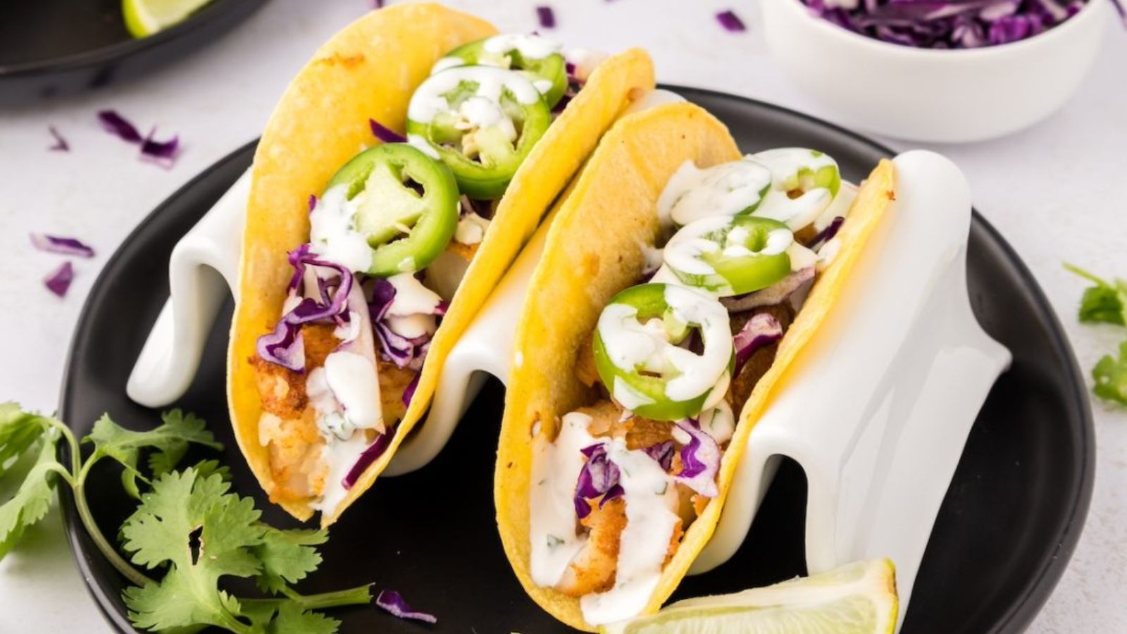 Got Dinner Dilemmas? These 22 Guilt Free Dishes Have the Answers Cod Fish Tacos by Cinnamon and Sage CO