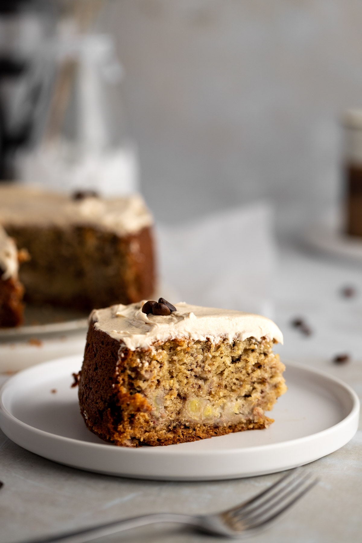 Coffee Banana Cake by The Littlest Crumb