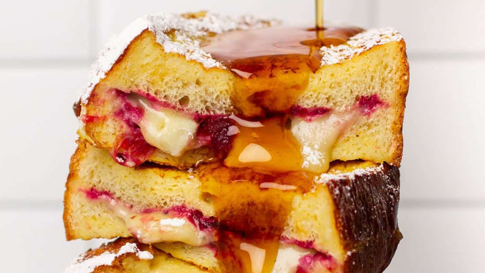 19 French Toast Recipes That'll Be a Hit at Breakfast Cranberry Brie Stuffed French Toast by Life As A Strawberry