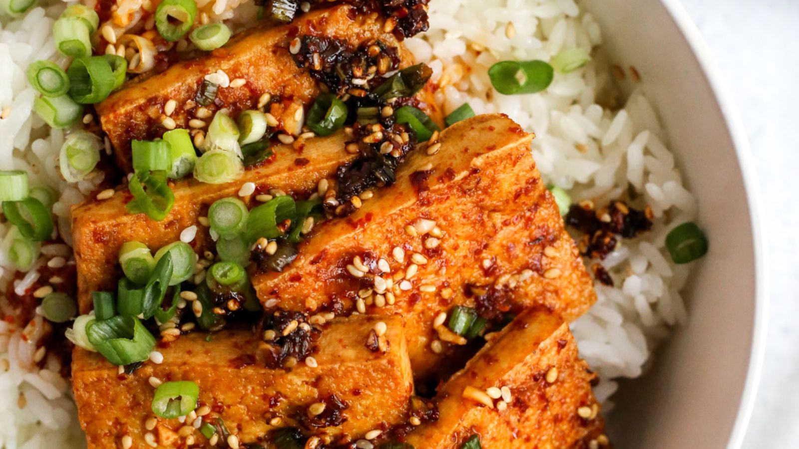 Dubu Jorim: Korean Braised Tofu by Sweet Smart Nutrition