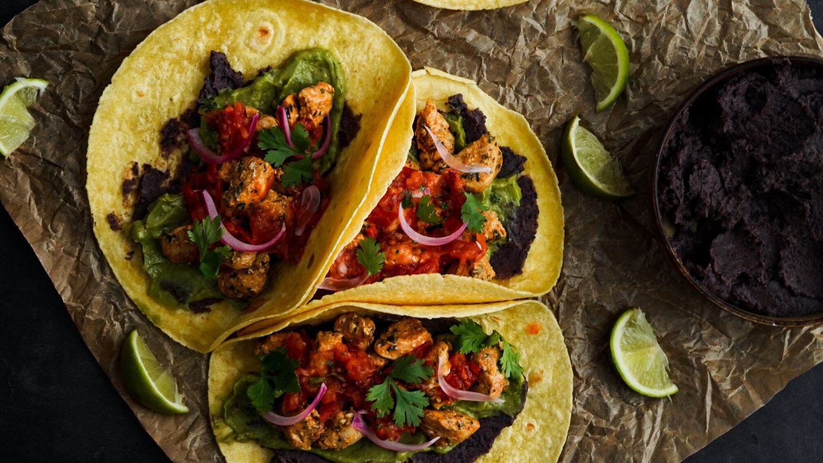 Breaking Taco News: 32 Taco Recipes That'll Make Your Mouth Water Easy Cajun Chicken Tacos by Oh Sweet Culture Shock