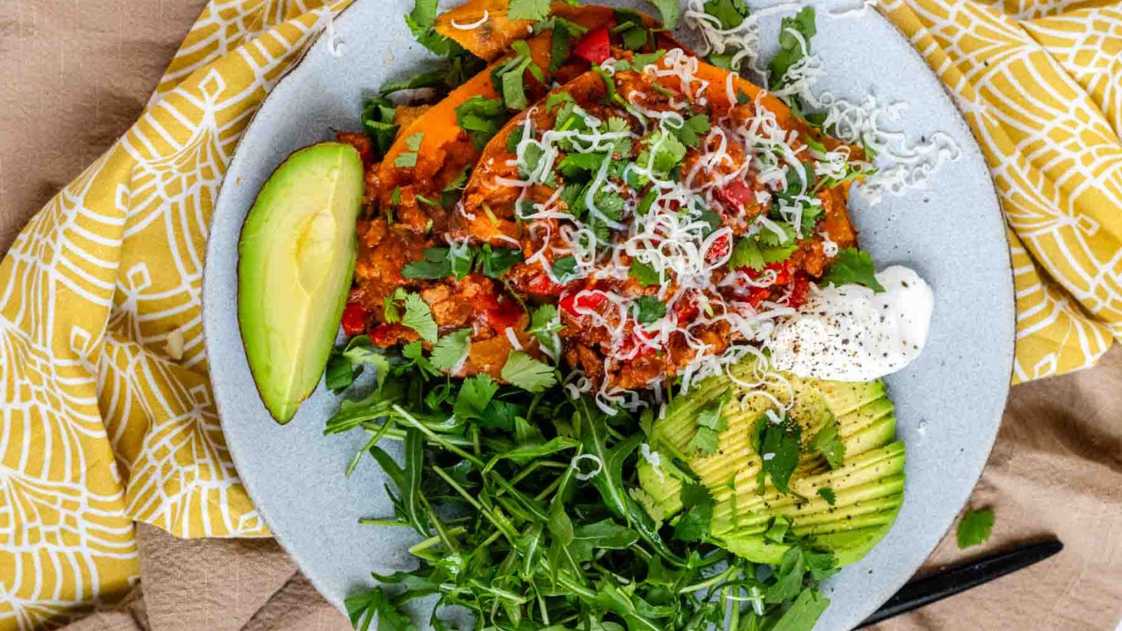 You Say Potato, I Say Sweet Potato: 18 Recipes That'll Be Your New Fall Obsession Enchilada Baked Sweet Potatoes by Piper Cooks