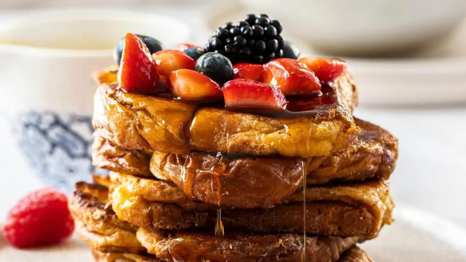 19 French Toast Recipes That'll Be a Hit at Breakfast Ice Cream French Toast by Chocolate's and Chai