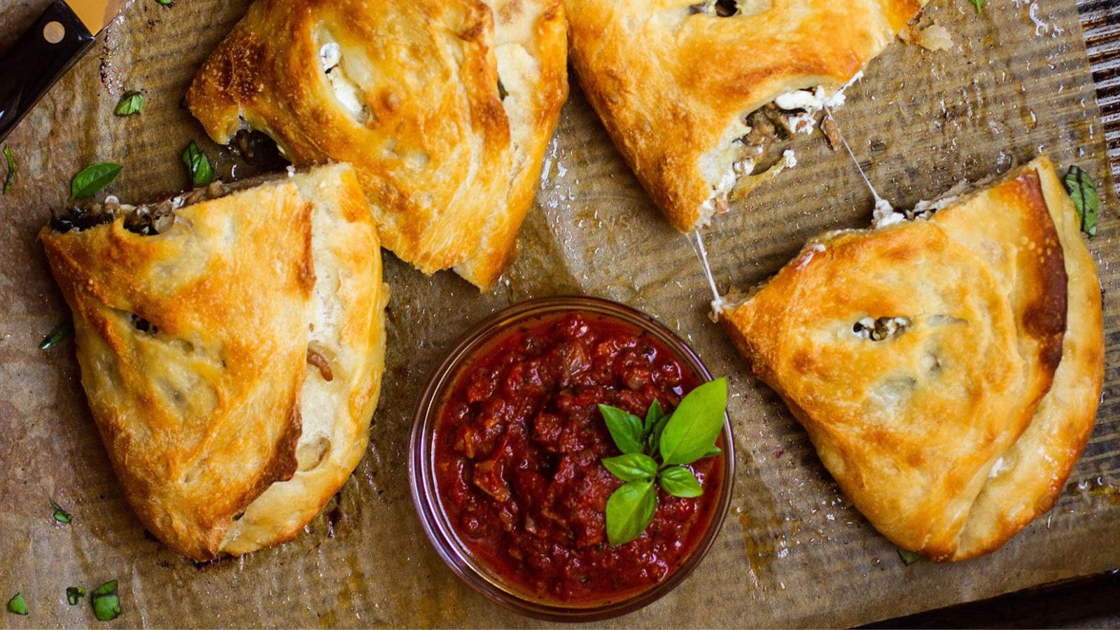 Pasta La Vista, Baby: 21 Italian Recipes Italian Sausage Calzones by Life As A Strawberry