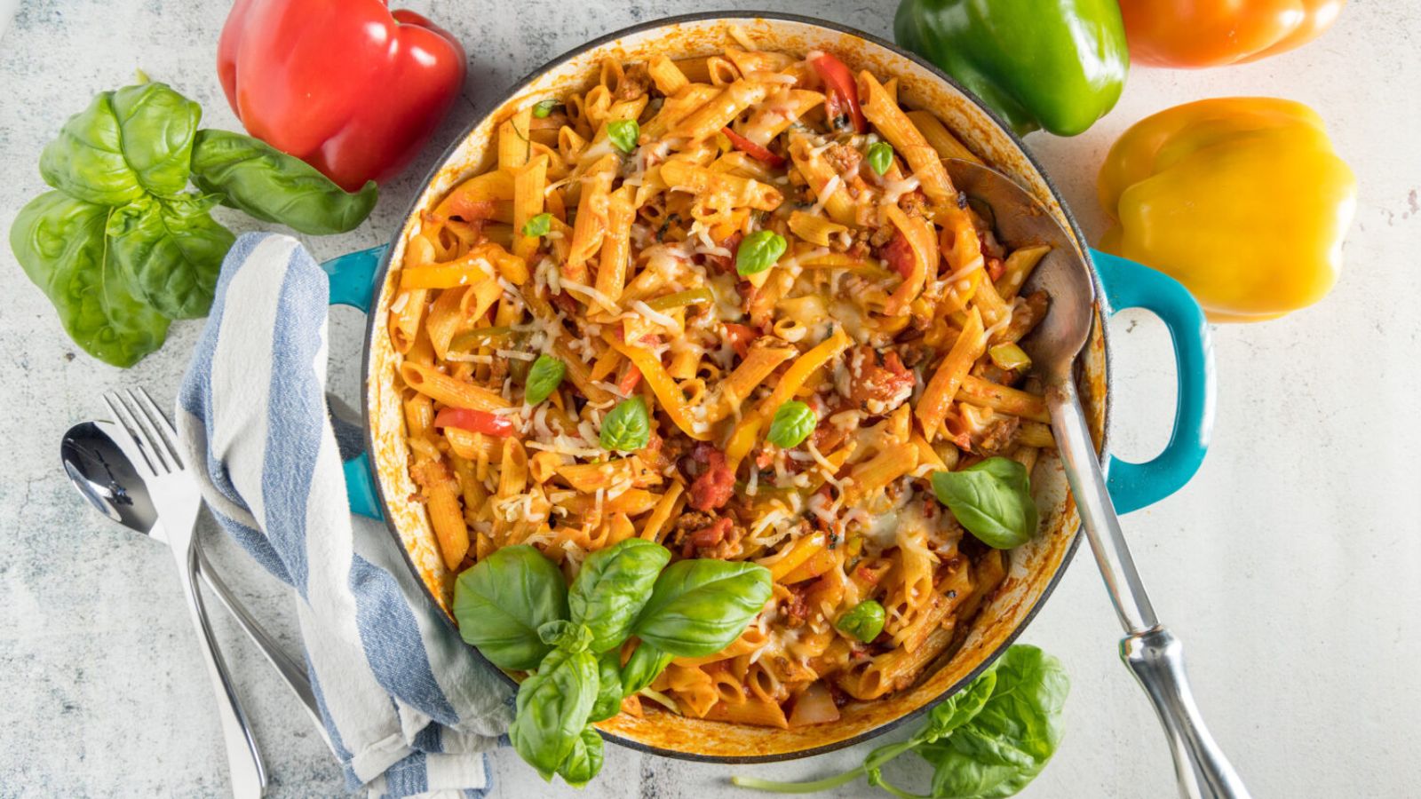 Penne for Your Thoughts? 20 Pasta Recipes to Satisfy Every Craving Italian Sausage and Peppers Pasta by Dinner at Lulu's