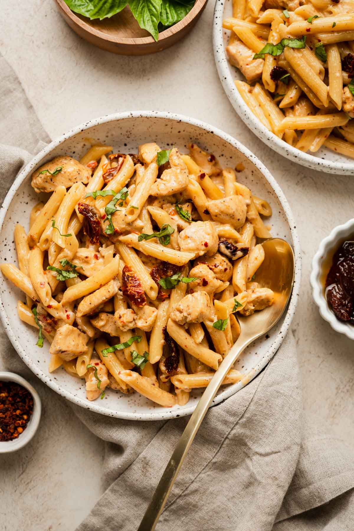 Marry Me Chicken Pasta by Love and Other Spices