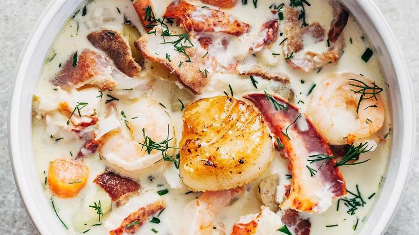 Nova Scotia Seafood Chowder by Kelly Neil
