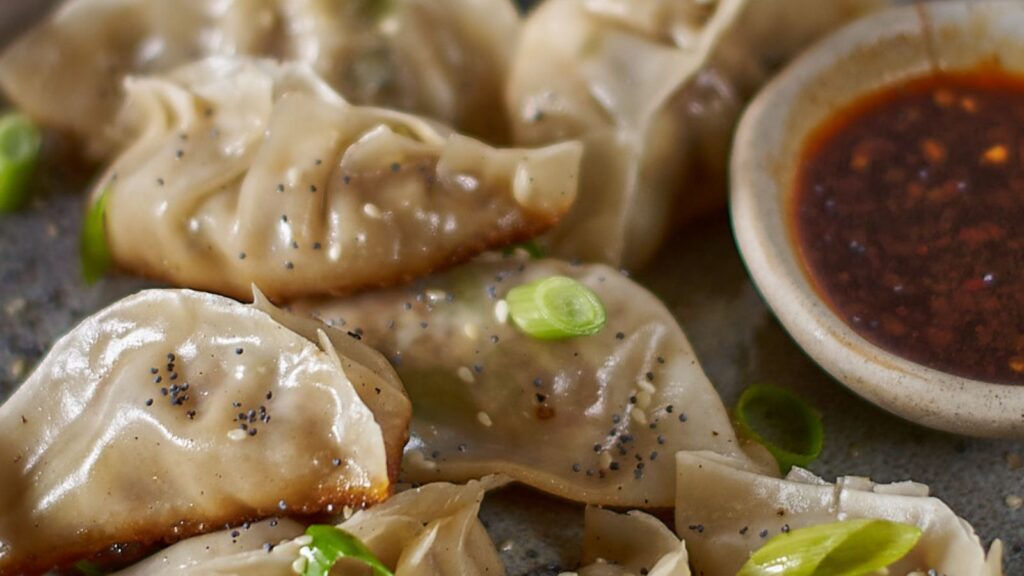 Pan Fried Gyoza by Gimme From Scratch