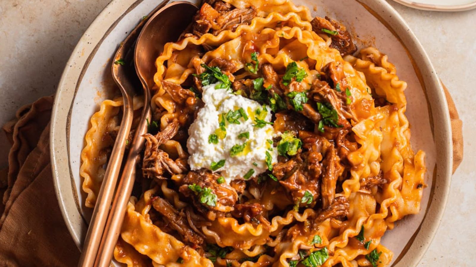 Slow-Braised Lamb Ragu by Home Cooking Collective